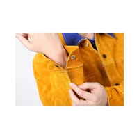 50JCTKCOMBO_2 Hegesztő kabát, bőr/textil hát, XXL