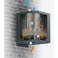 Coral-Cleango-wall-mukodes CleanGo 1,1Kw mobil füstelszívó+3m kar