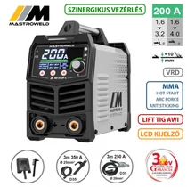 001200LCD  NO STOP 4 LCD hegesztő inverter (MMA)