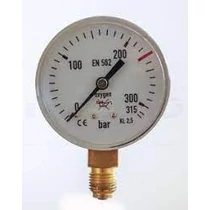 388411351572P Manométer átm 50 mm Oxigén 315/200 bar