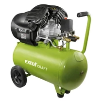 41821101     Kompresszor EXTOL 50l, 2200W, 8bar
