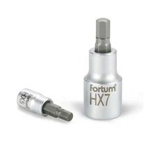 Dugófej 1/2" 10-es imbusz, FORTUM 50mm hosszú