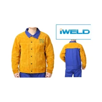 50JCTKCOMBO Hegesztő kabát, bőr/textil hát, XXXXL
