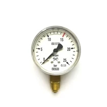 C4563R010P01 Manométer átm 63mm Oxigén 25/15bar