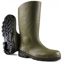 GAND9524101    Gumicsizma DUNLOP acélos zöld 42-es