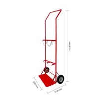 H-898835  Palackszállító kocsi 2x50L