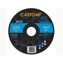 castomi230 Vágókorong CASTOMI 230x2mm fém-inox