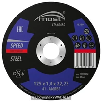 most_standard125 Tisztítókorong MOST STANDARD 115x6,5mm