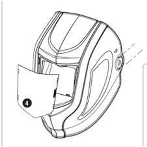 4205100112   Védőplexi külső FRONIUS Fazor pajzshoz