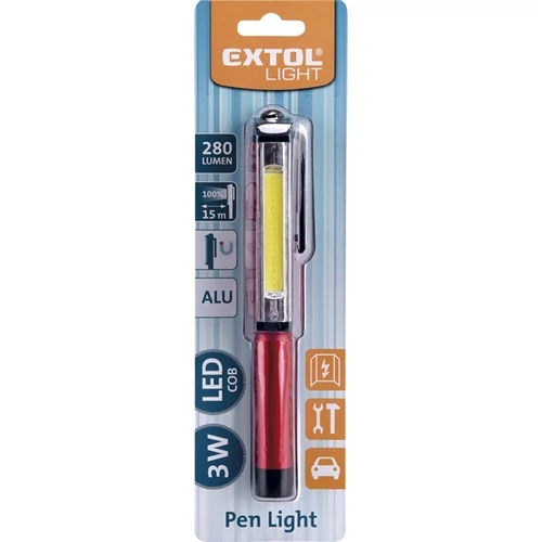 4311801 Lámpa leddel 3W COB 280 Lumen