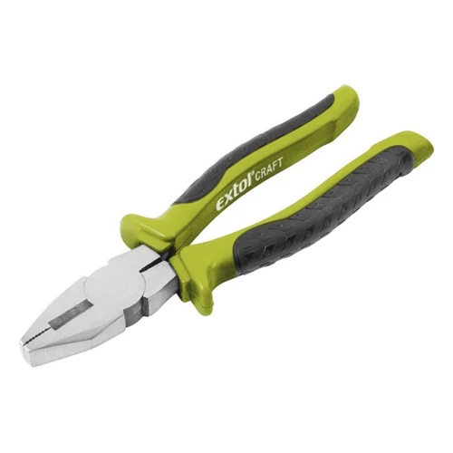 701001  Fogó kombinált 180mm EXTOL műanyag nyél zöld/fekete
