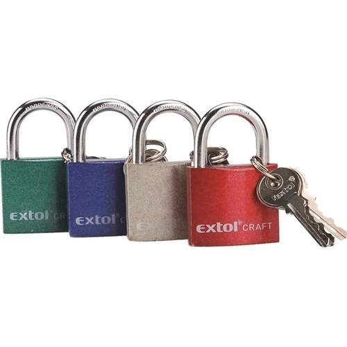 7703001   Lakat EXTOL 50mm vas 3 kulccsal