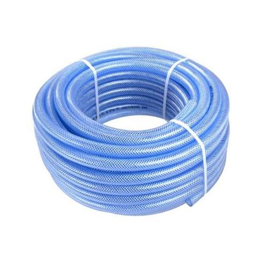 Tömlő PVC 6x2,5mm áttetsző szövetbetétes