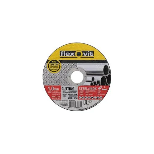 flexovit_pro   Vágókorong FLEX PRO 125x1mm fém-inox